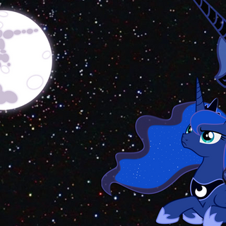 Moonlight Pony wallpaper