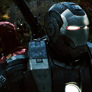 Iron Man and War Machine wallpaper