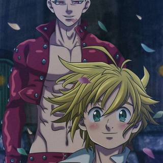Ban and Meliodas wallpaper