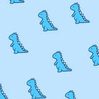 Blue dinosaur wallpaper