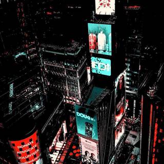 Cyberpunk smartphone amoled wallpaper