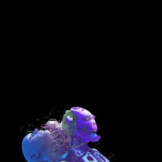 Cyberpunk smartphone amoled wallpaper