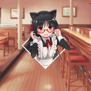 Anime cute Kawaii school wallpaper