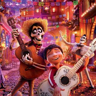 Coco Skeleton wallpaper