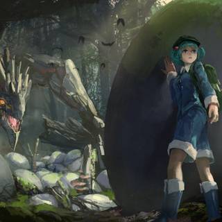 Dragon eggs wallpaper