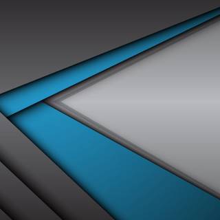 Blue geometry abstract wallpaper