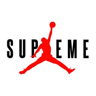 Jordan x Supreme desktop wallpaper