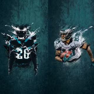 Miles Sanders computer wallpaper