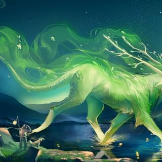 Wolf creatures wallpaper