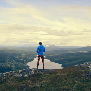 Trail running wallpaper