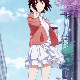 Megumi Kato Android wallpaper