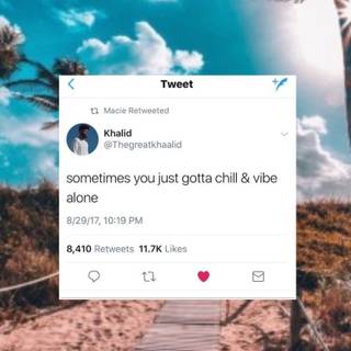 Twitter aesthetic quotes wallpaper