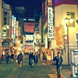 Neon Tokyo wallpaper
