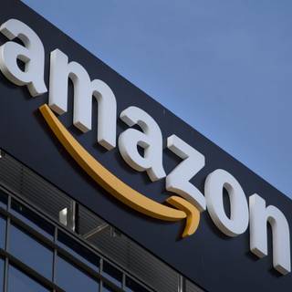 Amazon logo wallpaper