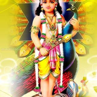 Lord Muruga mobile wallpaper