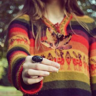 Girls hand picture wallpaper