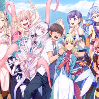 Anime monster girl wallpaper