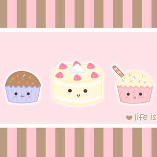 Kawaii birthday wallpaper