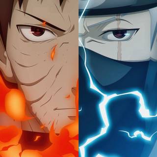 Kakashi Obito wallpaper