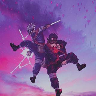 Kakashi Obito wallpaper