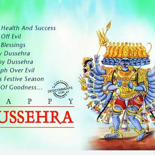 Happy Dussehra wallpaper