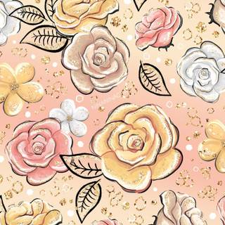 Cute honeycomb wallpaper