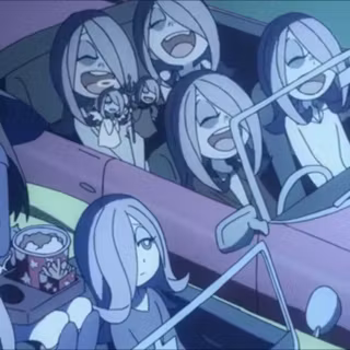 Sucy and Akko wallpaper