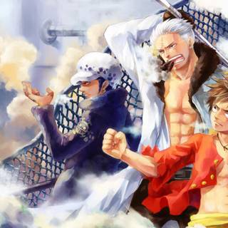 Smoker One Piece wallpaper