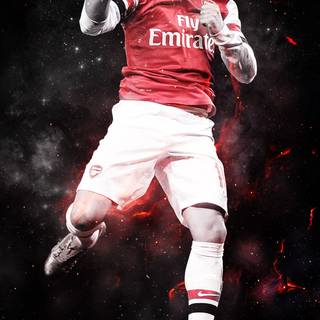 Arsenal jersey wallpaper