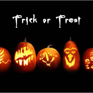 Halloween Trick or Treat HD wallpaper