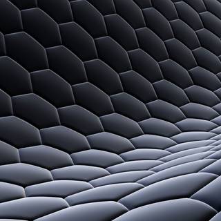 Hexagon 3D pattern wallpaper