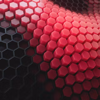 Hexagon 3D pattern wallpaper
