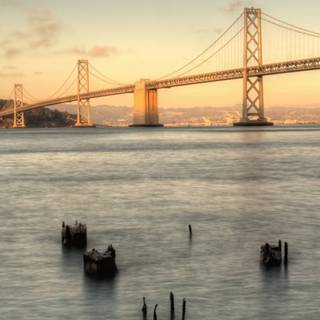 San Francisco Oakland Bay Bridge Ultra HD wallpaper