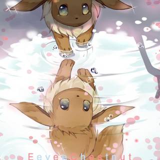 Cute Eevee wallpaper