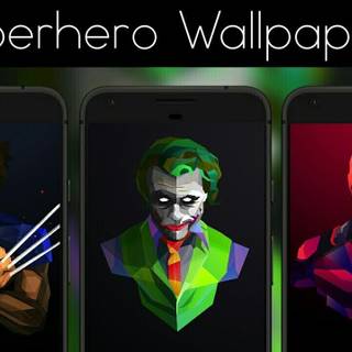 Halloween superhero wallpaper