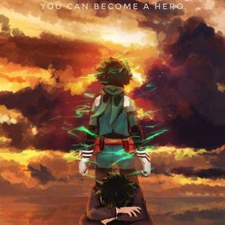 Deku birthday wallpaper