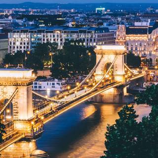 Budapest autumn wallpaper