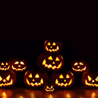 Cute Halloween pumpkin wallpaper