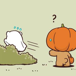 Halloween Mocha wallpaper