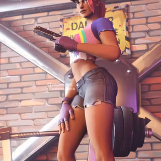 Anime Beach Bomber wallpaper