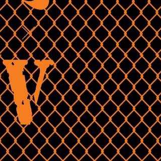 Orange Vlone wallpaper