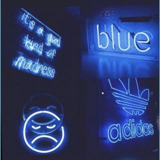 iPhone blue aesthetic wallpaper