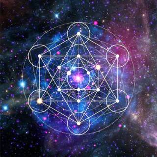 Sacred geometry phone wallpaper