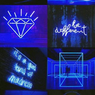 iPhone blue aesthetic wallpaper