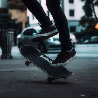 Street skateboarding iPhone wallpaper