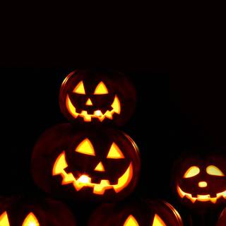 Halloween phone simple wallpaper