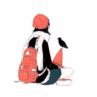 Cute lofi girls wallpaper