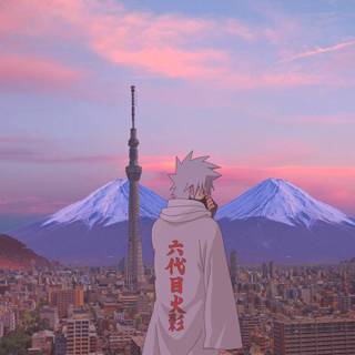 Kakashi Hokage aesthetic wallpaper