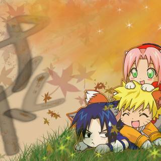 Naruto Chibi desktop wallpaper