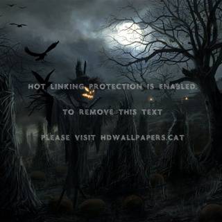 Halloween horror art wallpaper